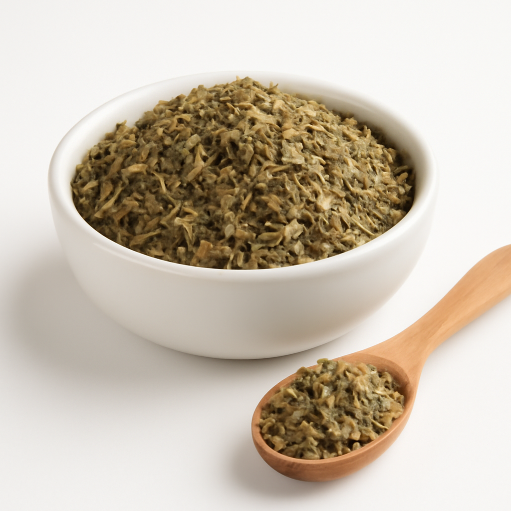 Bilberry leaf, c/s, wild crafted - dried cut and sifted leaves - Nayora Vital