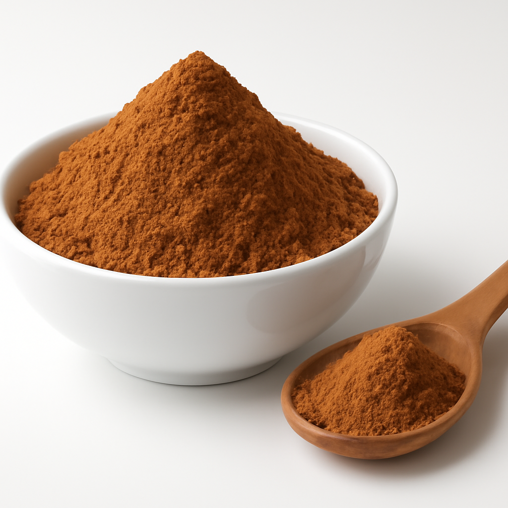 Cinnamon, powder - finely milled powdered herb - Nayora Vital