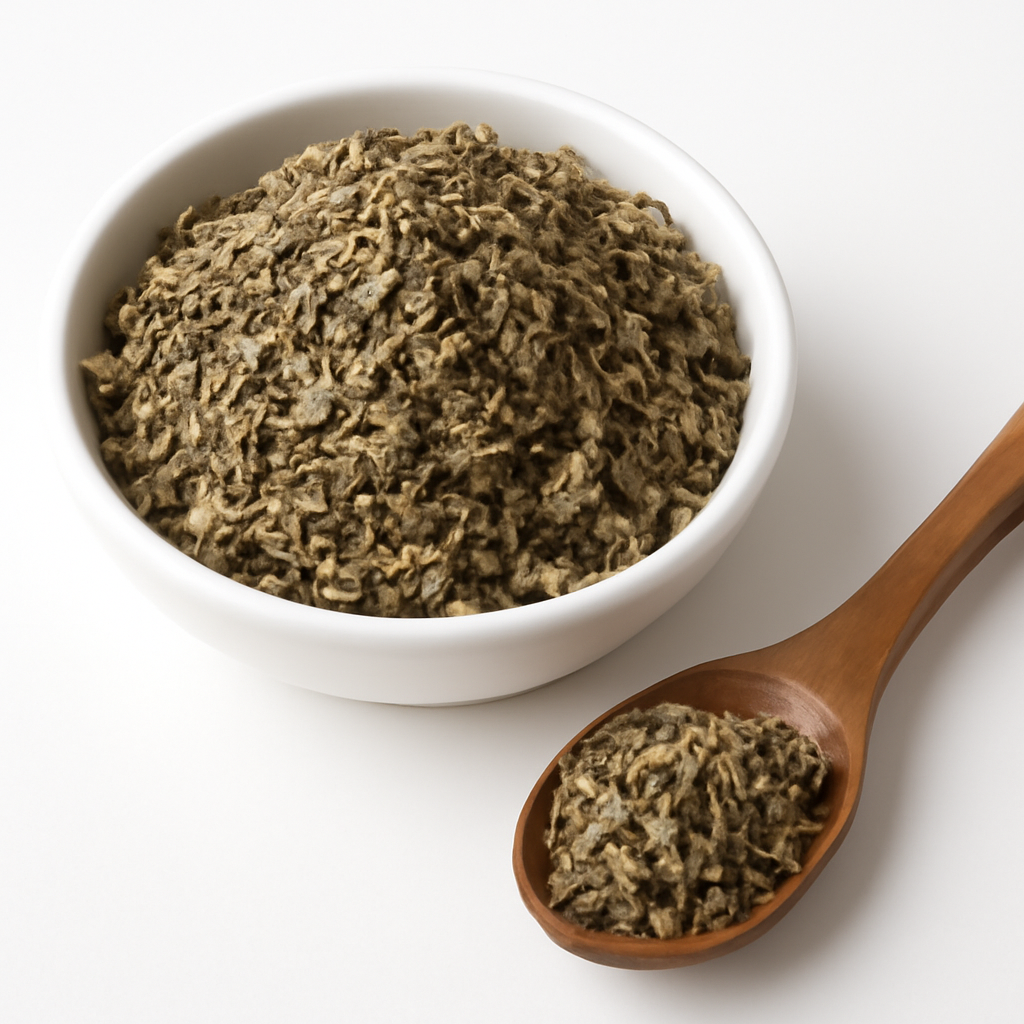 Coltsfoot leaf, c/s Organic - dried cut and sifted leaves - Nayora Vital