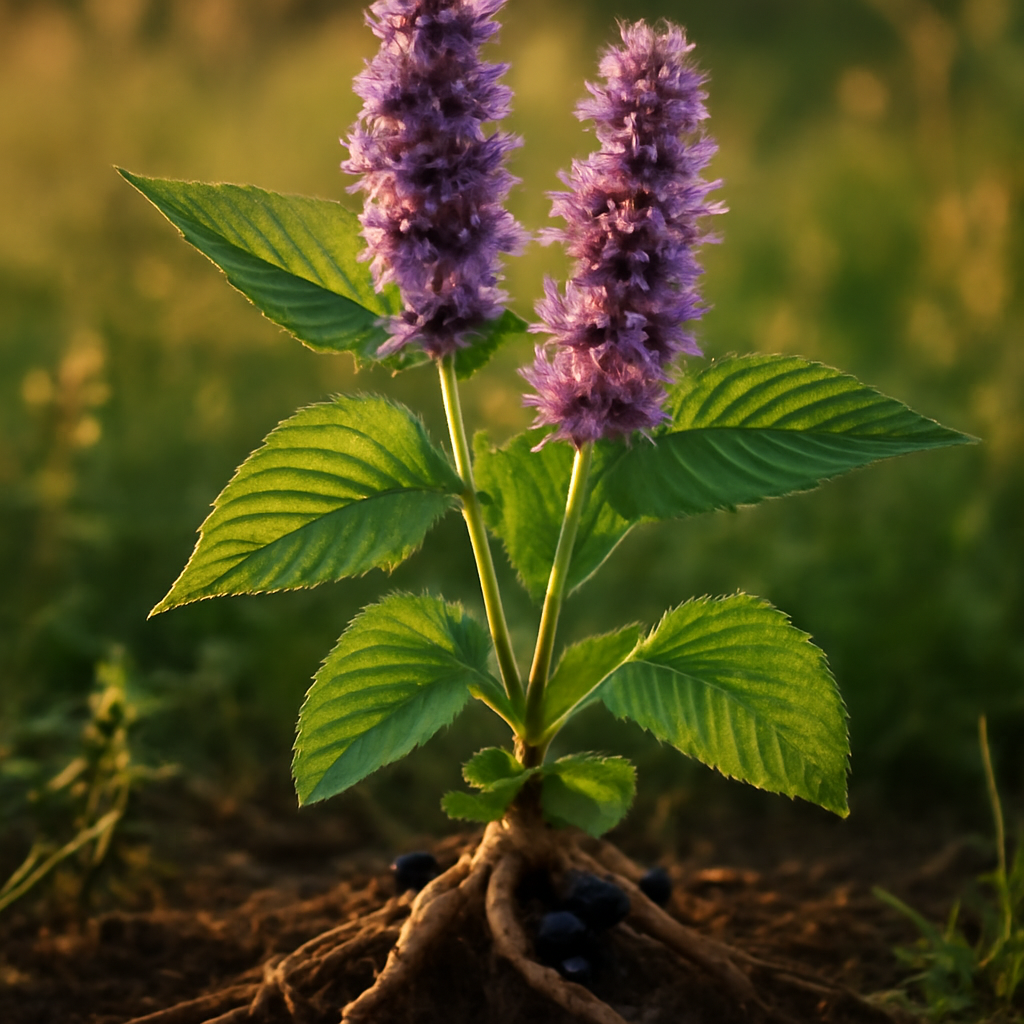 Licorice Mint Tea - plant in natural habitat - Nayora Vital