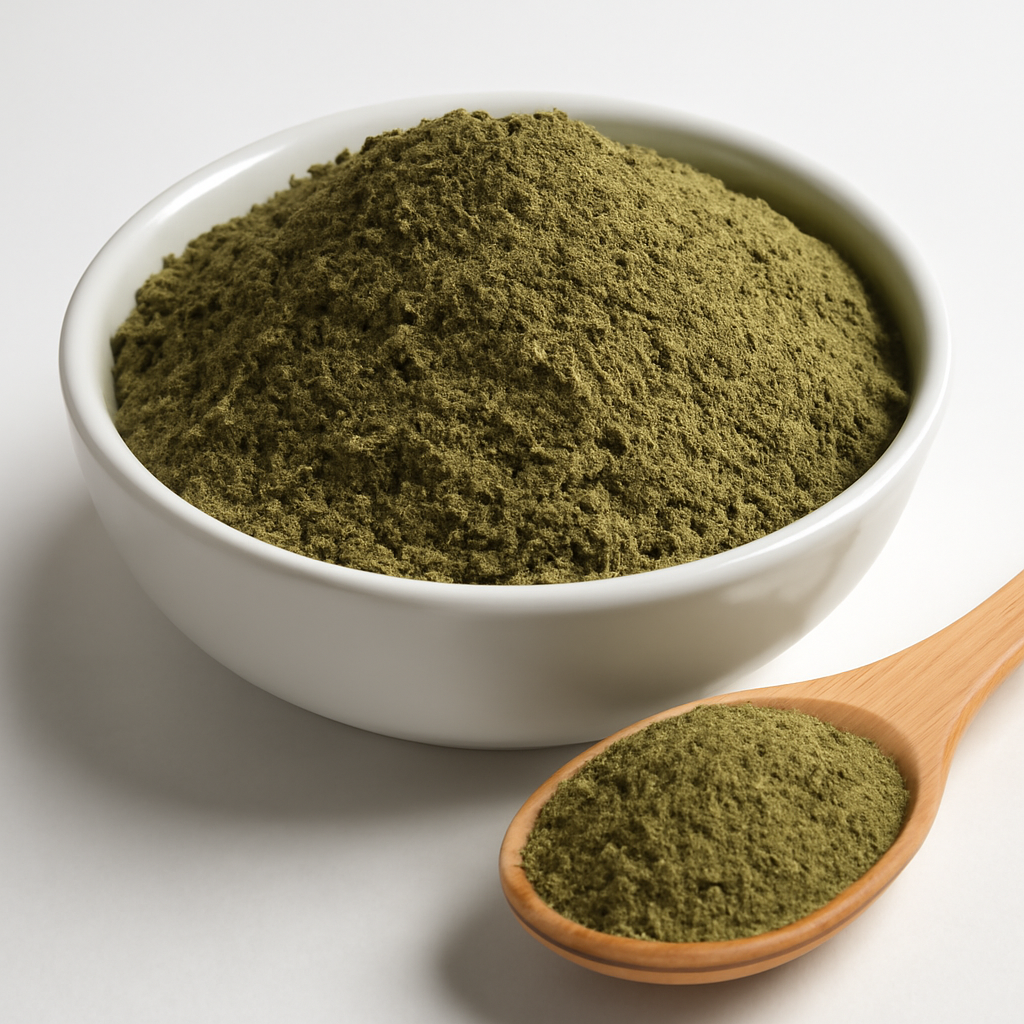 Comfrey leaf, powder, wild crafted - finely milled powdered herb - Nayora Vital