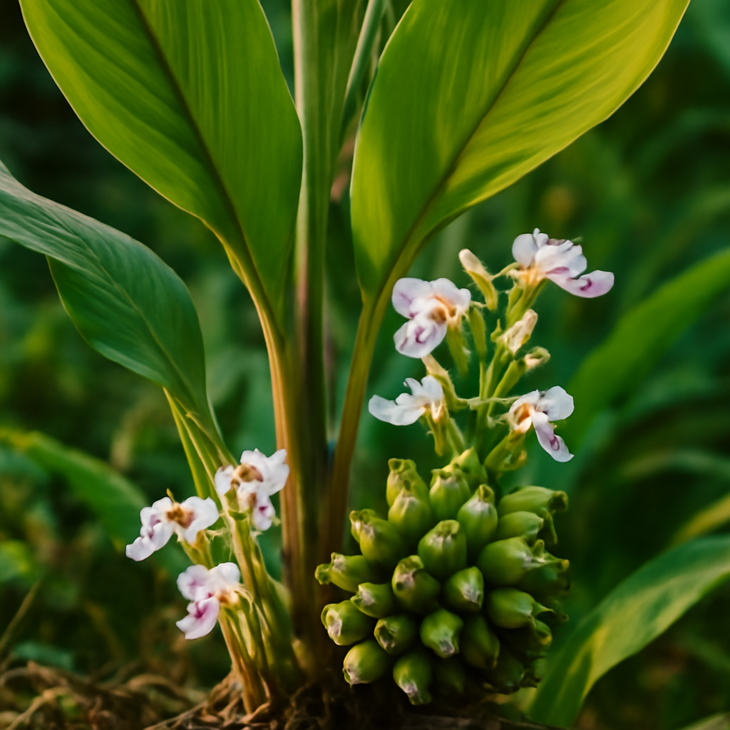 Cardamom, powder - plant in natural habitat - Nayora Vital