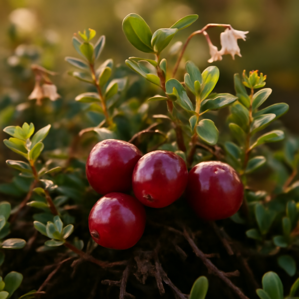 Cranberry fruit, powder - plant in natural habitat - Nayora Vital