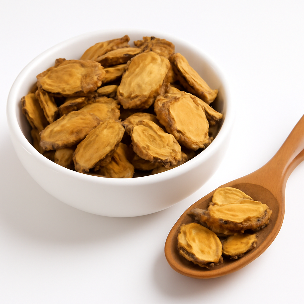 Coptis rhizome, sliced - dried sliced pieces - Nayora Vital