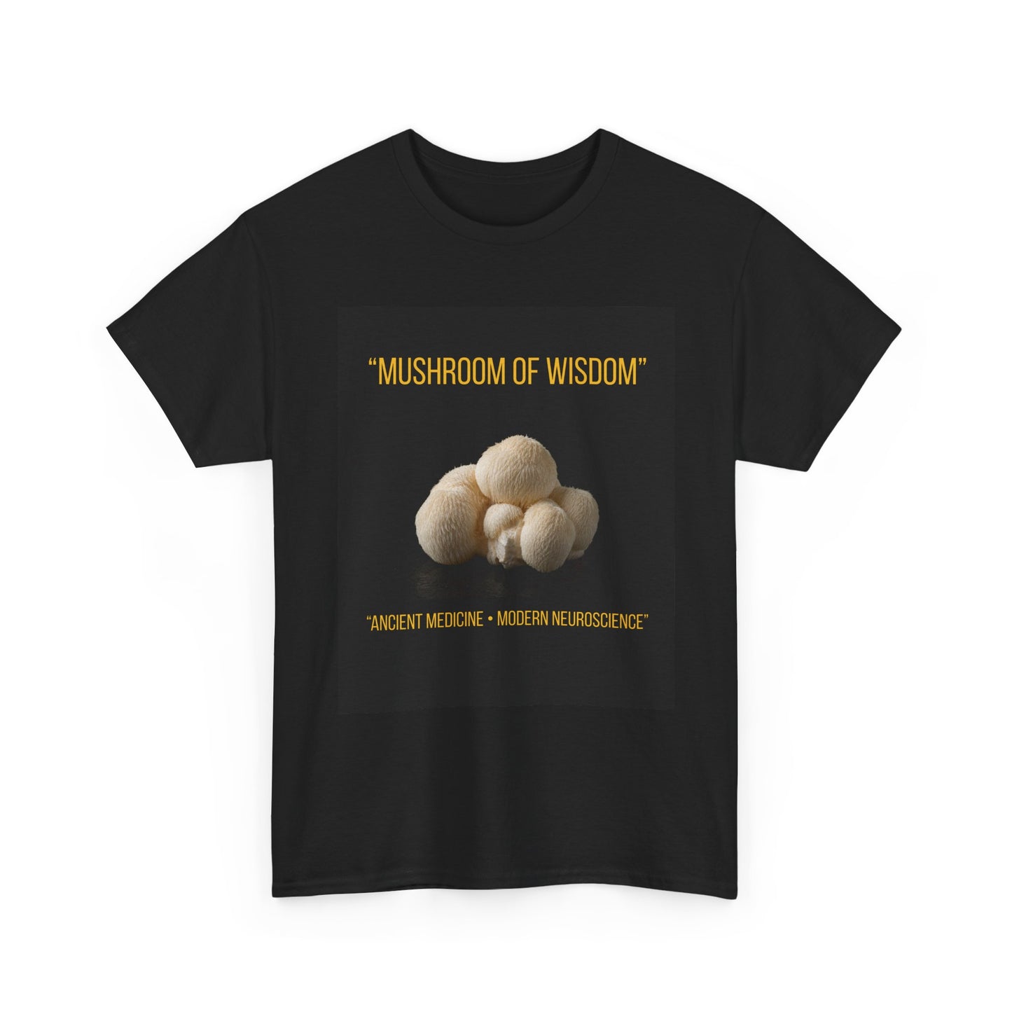 Mushroom of Wisdom T‑Shirt — "Ancient Medicine • Modern Neuroscience"