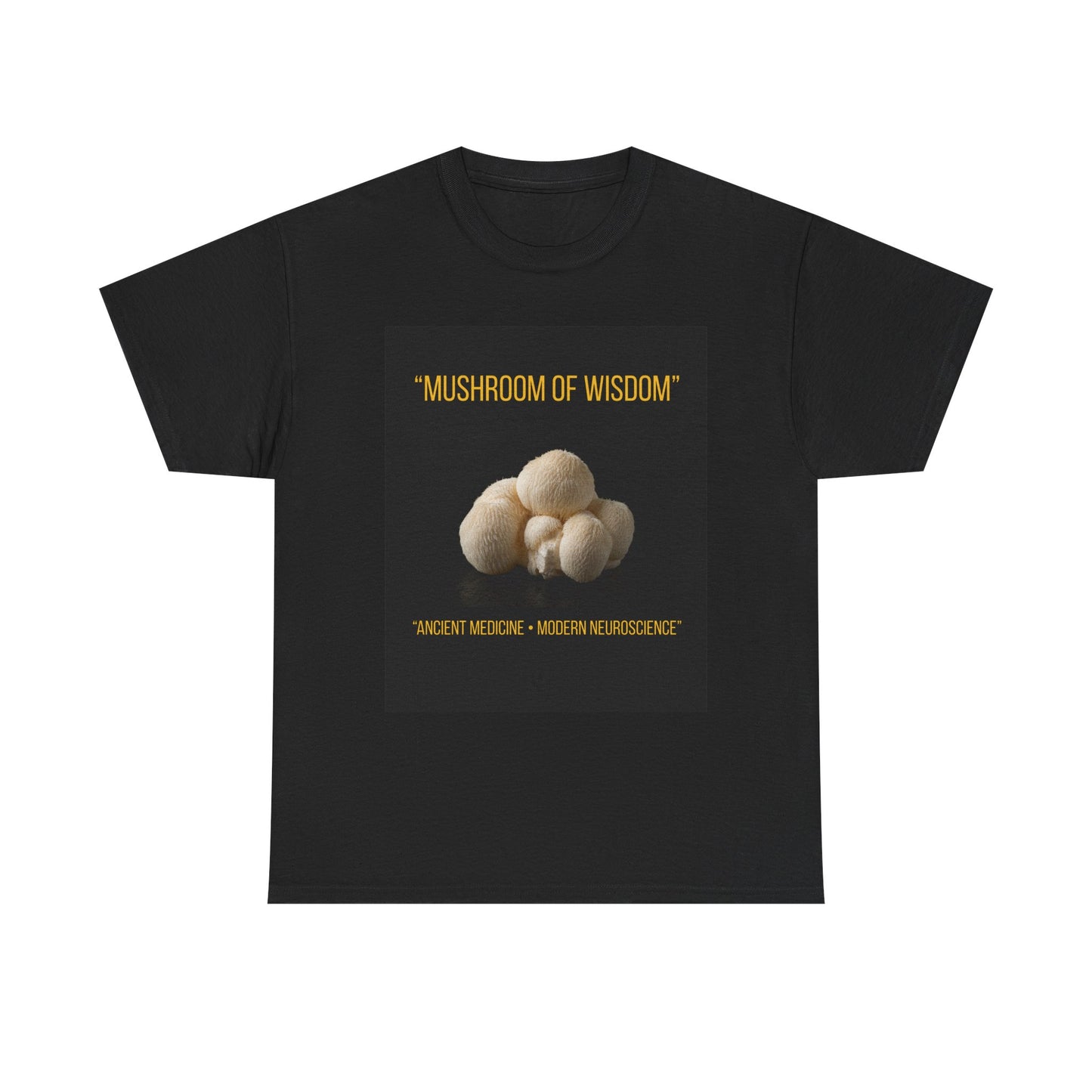 Mushroom of Wisdom T‑Shirt — "Ancient Medicine • Modern Neuroscience"