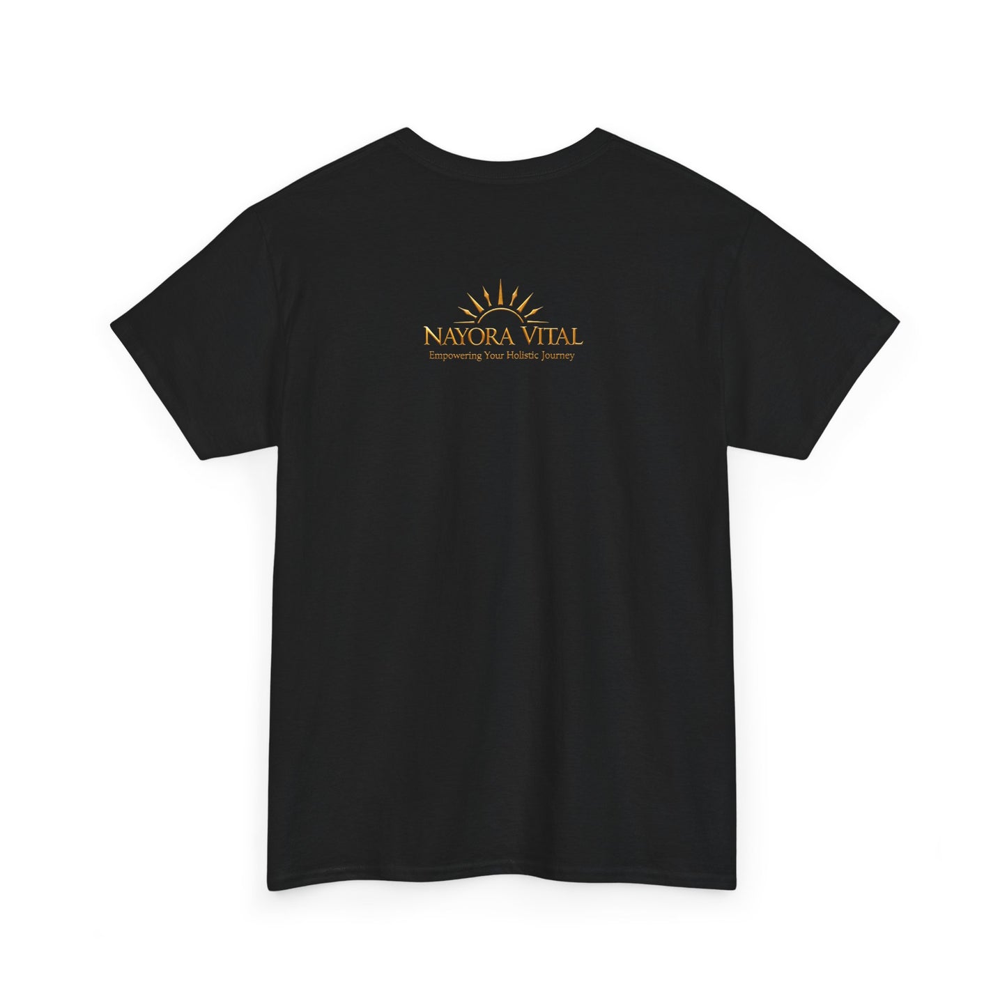 Feed the Mind brain-shaped food Tee | walnut imagery, wellness logo