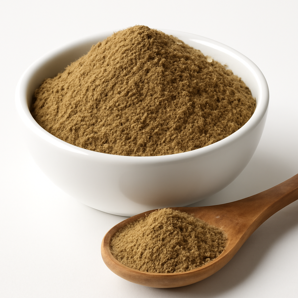 Buckthorn bark, powder - finely milled powdered herb - Nayora Vital