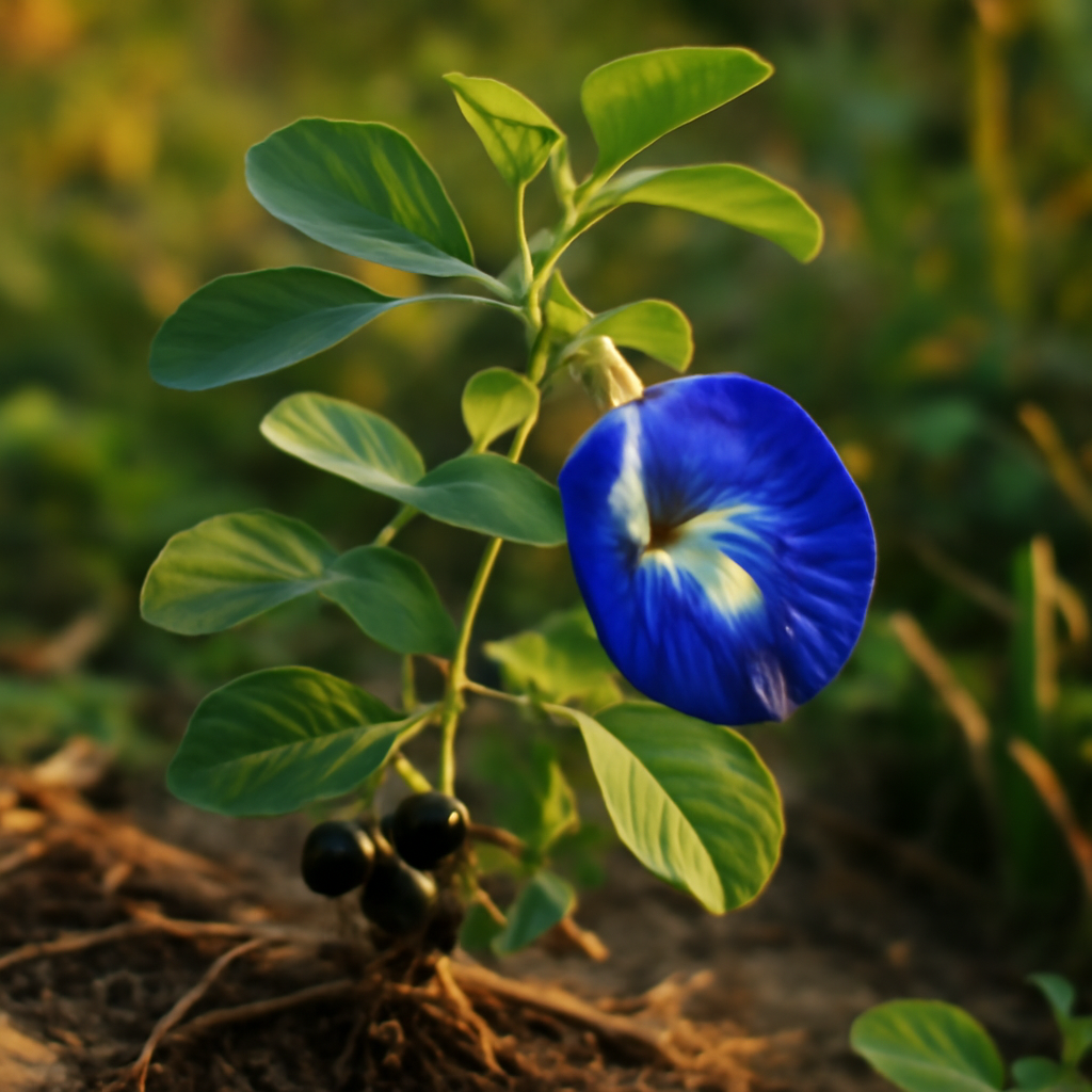 Butterfly pea flower - plant in natural habitat - Nayora Vital