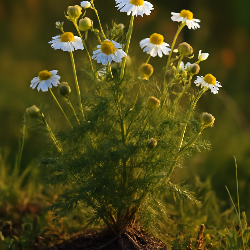 Chamomile (Egyptian), powder - plant in natural habitat - Nayora Vital