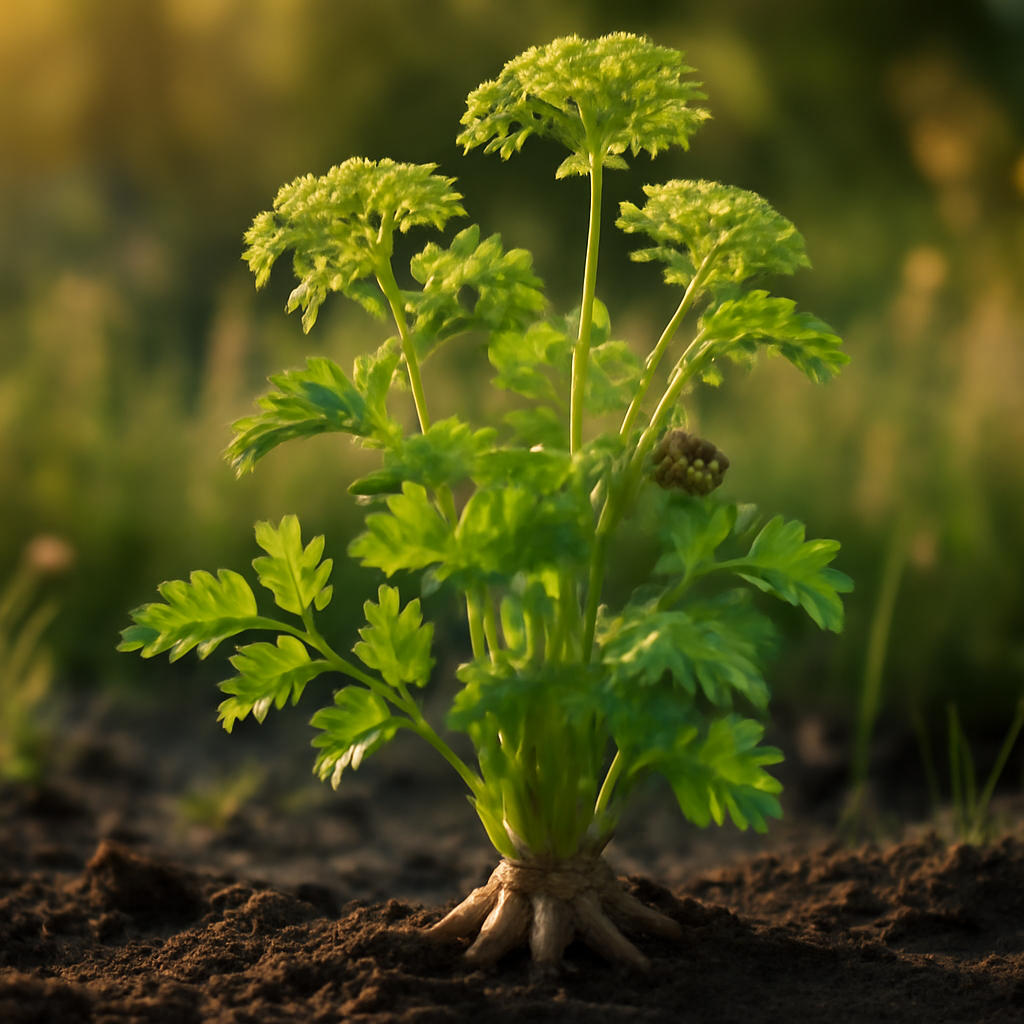 Celery seed, whole - plant in natural habitat - Nayora Vital