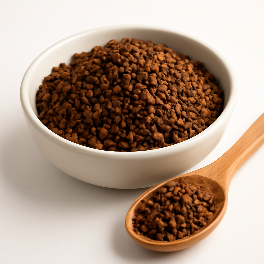 Chicory root roasted, granules - dried granules - Nayora Vital