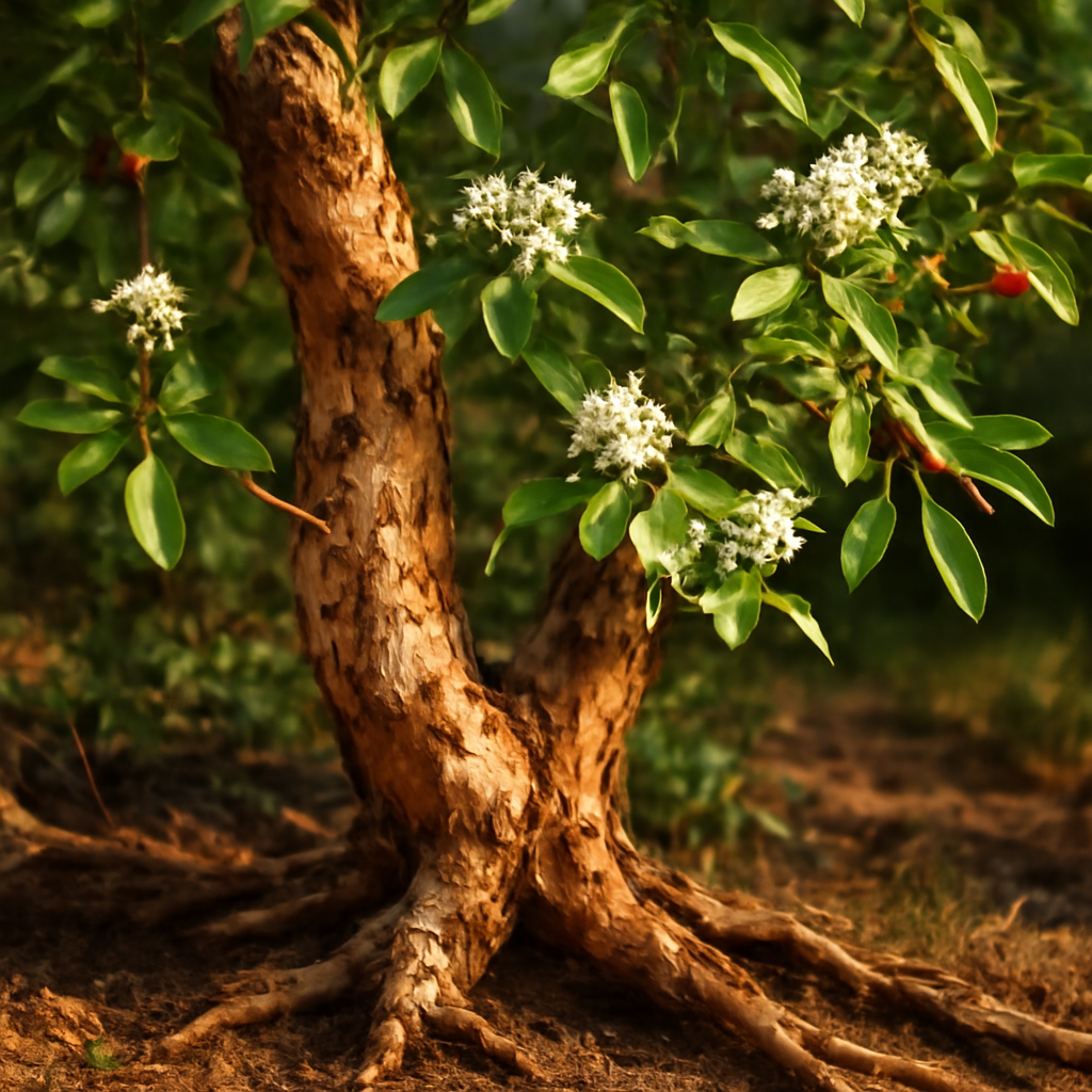 Catuaba bark, powder - plant in natural habitat - Nayora Vital