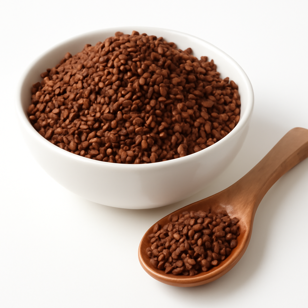 Chicory root roasted, granules, Organic - dried granules - Nayora Vital