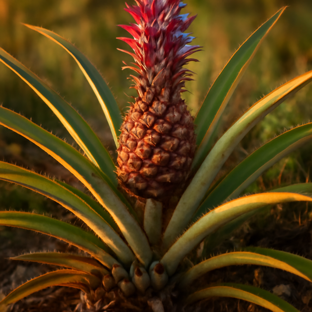 Bromelain, powder - plant in natural habitat - Nayora Vital