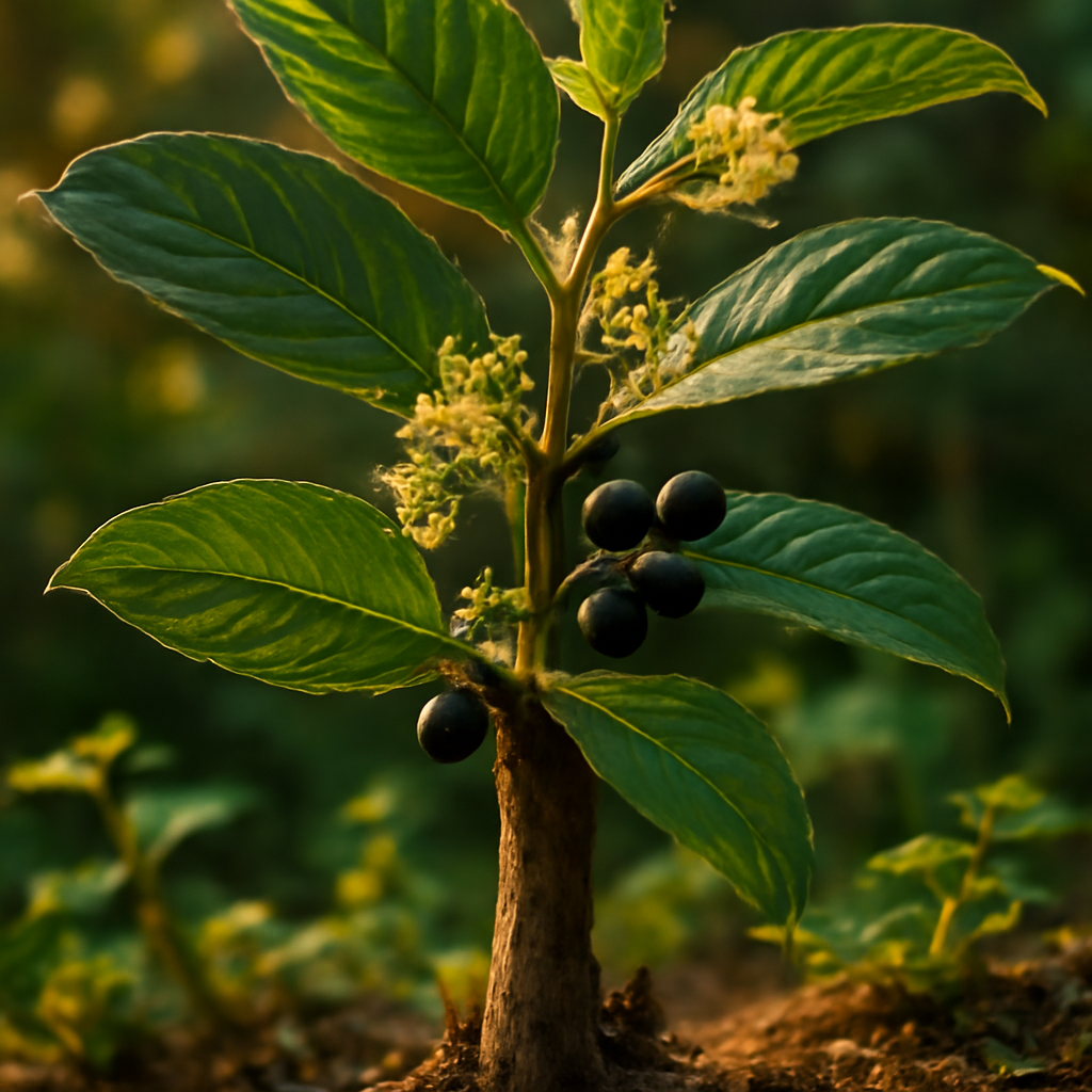 Cascara sagrada bark, c/s, wild crafted - plant in natural habitat - Nayora Vital