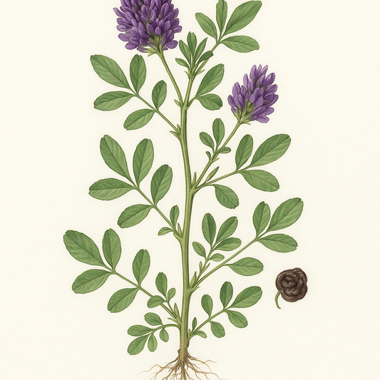 Alfalfa leaf, powder - Nayora Vital