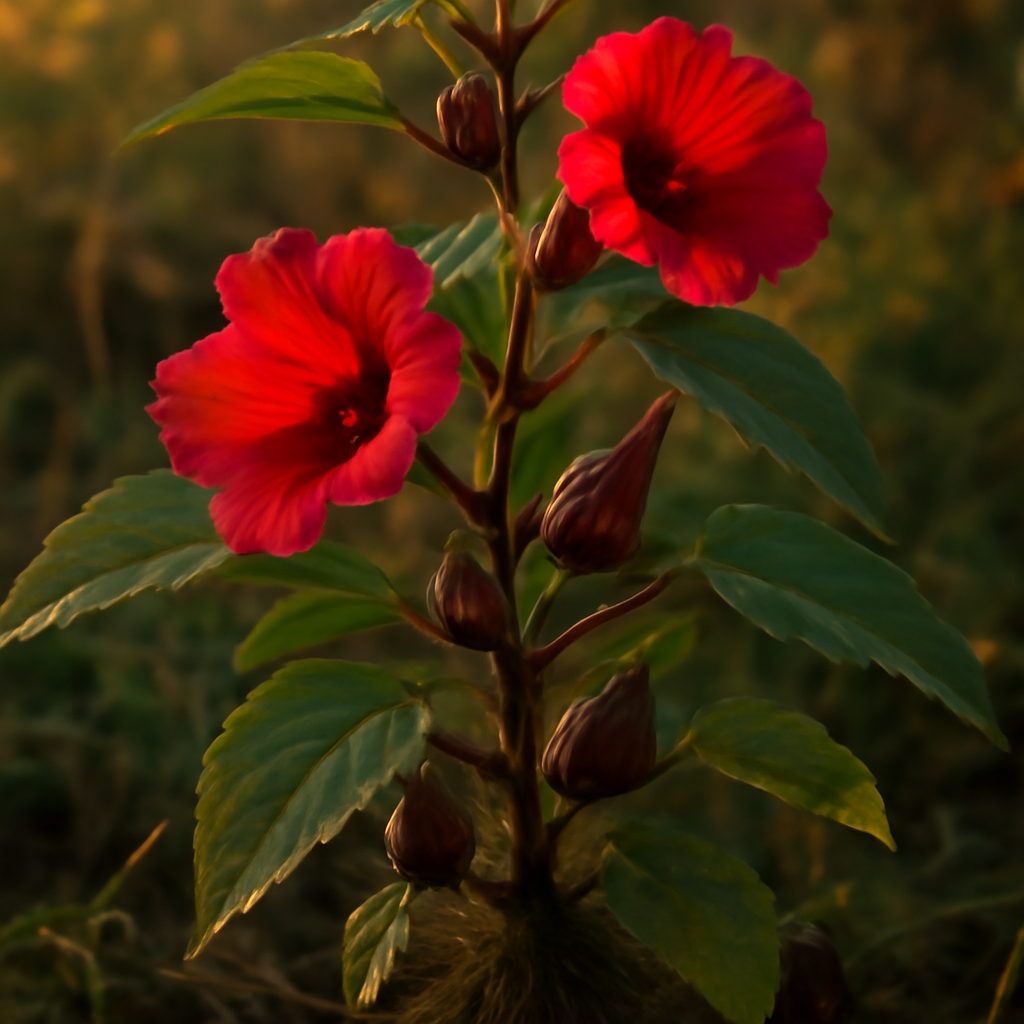 Hibiscus Zest Tea - plant in natural habitat - Nayora Vital