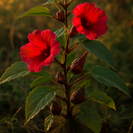 Hibiscus Zest Tea - plant in natural habitat - Nayora Vital