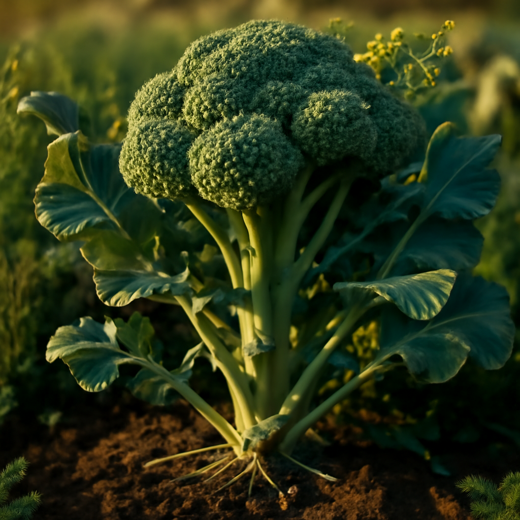Broccoli, powder - plant in natural habitat - Nayora Vital