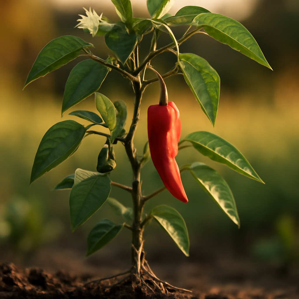 Chili pepper (CA), powder - plant in natural habitat - Nayora Vital