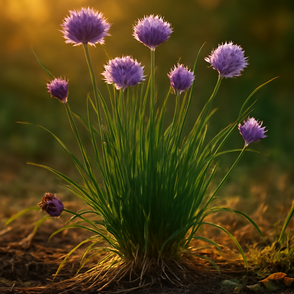 Chives, c/s - plant in natural habitat - Nayora Vital