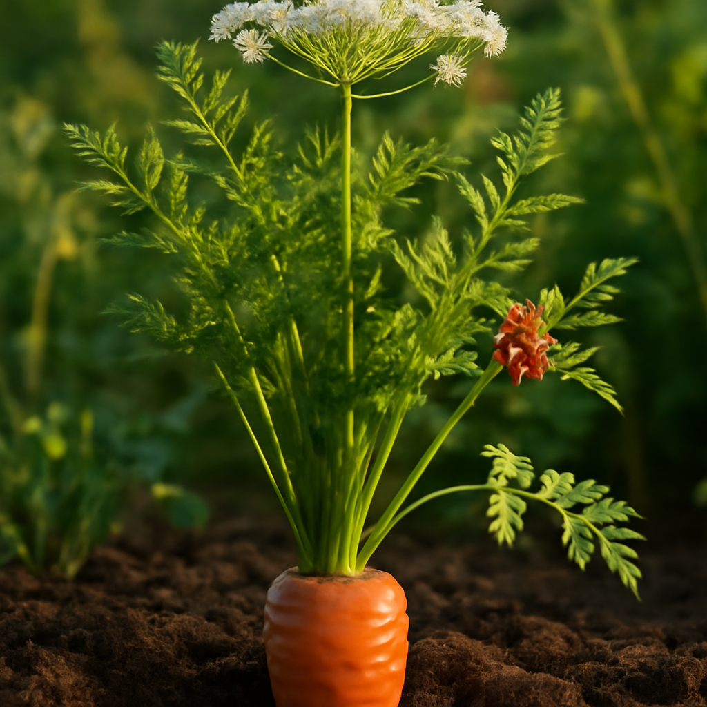 Carrot, powder - plant in natural habitat - Nayora Vital