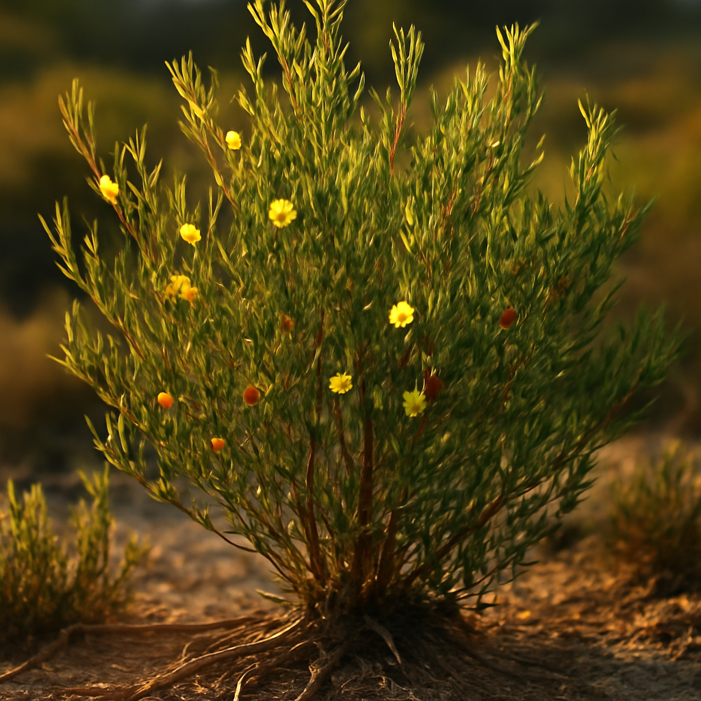Green Rooibos tea, Organic - plant in natural habitat - Nayora Vital