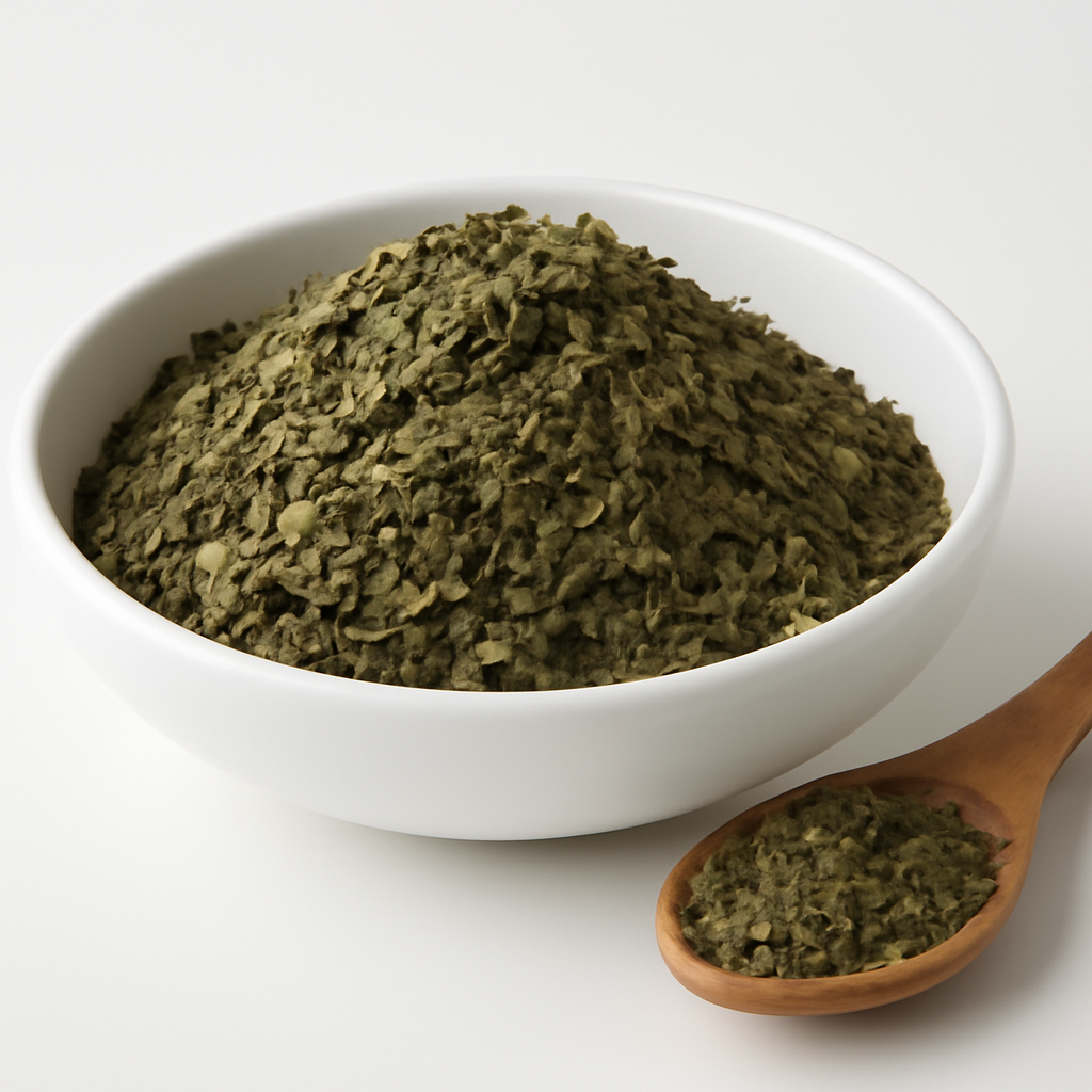 Cilantro, c/s - dried cut and sifted leaves - Nayora Vital