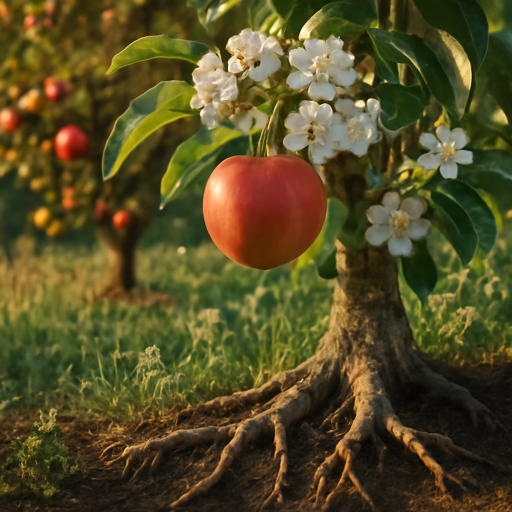 Apple cider vinegar, powder - plant in natural habitat - Nayora Vital