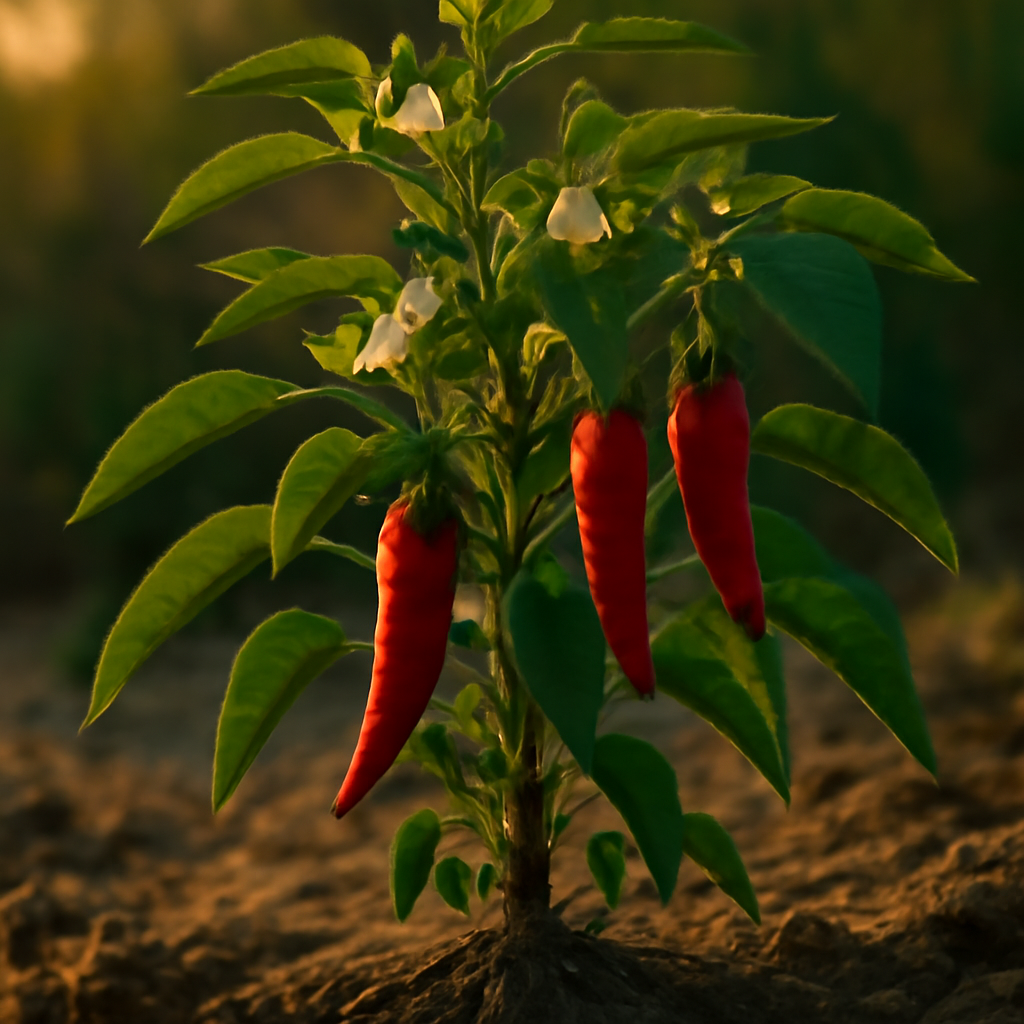 Cayenne, ground (40M HU) - plant in natural habitat - Nayora Vital